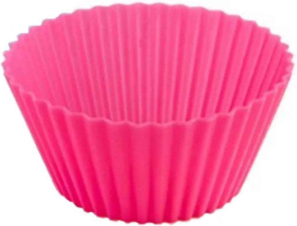 Silicone Cupcake Shaped Baking Mold Fondant Cake Tool Chocolate Candy Cookies Pastry Soap Moulds (6 pc)