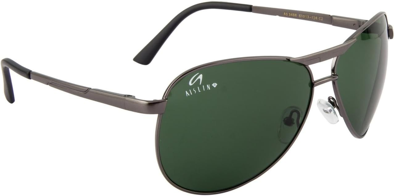AISLIN® Toughened Glass Aviator Sunglasses For Men - (Color Variants Available | Large Size | RB3486)
