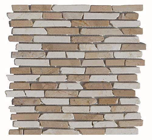 Stein-Mosaik ST-444 Antik Marmor Wandfliesen