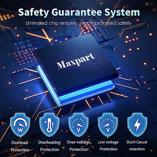 1000W Inverter for Car Power Inverters,12v DC to 110v AC Converter with 3.0 A USB Type-C Outlets, 12 Volt Inverter Car Cigarette Lighter Battery Inverter for Vehicles, Power Inversor 1000 Watts Black