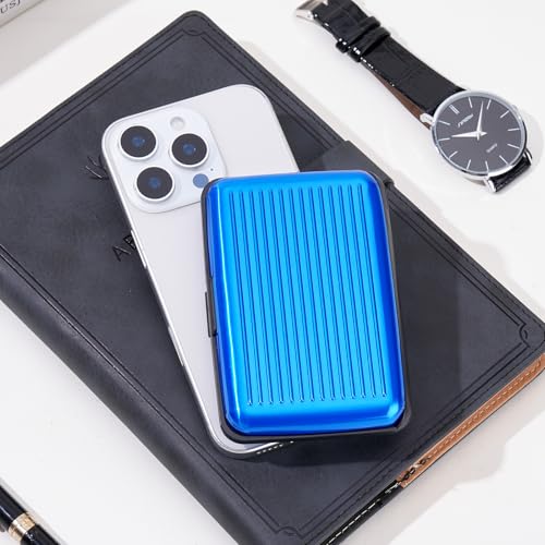 Image of Women Credit Cards Holder,RFID Blocking Protection Aluminum Metal Wallet for Men Women Business Card Holder