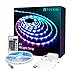 Produktbild TECKIN LED Strip 5 m, LED Streifen RGB, Farbwechselnder Strip mit Infrarot-Fernbedienung, Lichtband Selbstklebend, LED Leiste, Wohnzimmer, Schlafzimmer, Küchen Lichtleiste