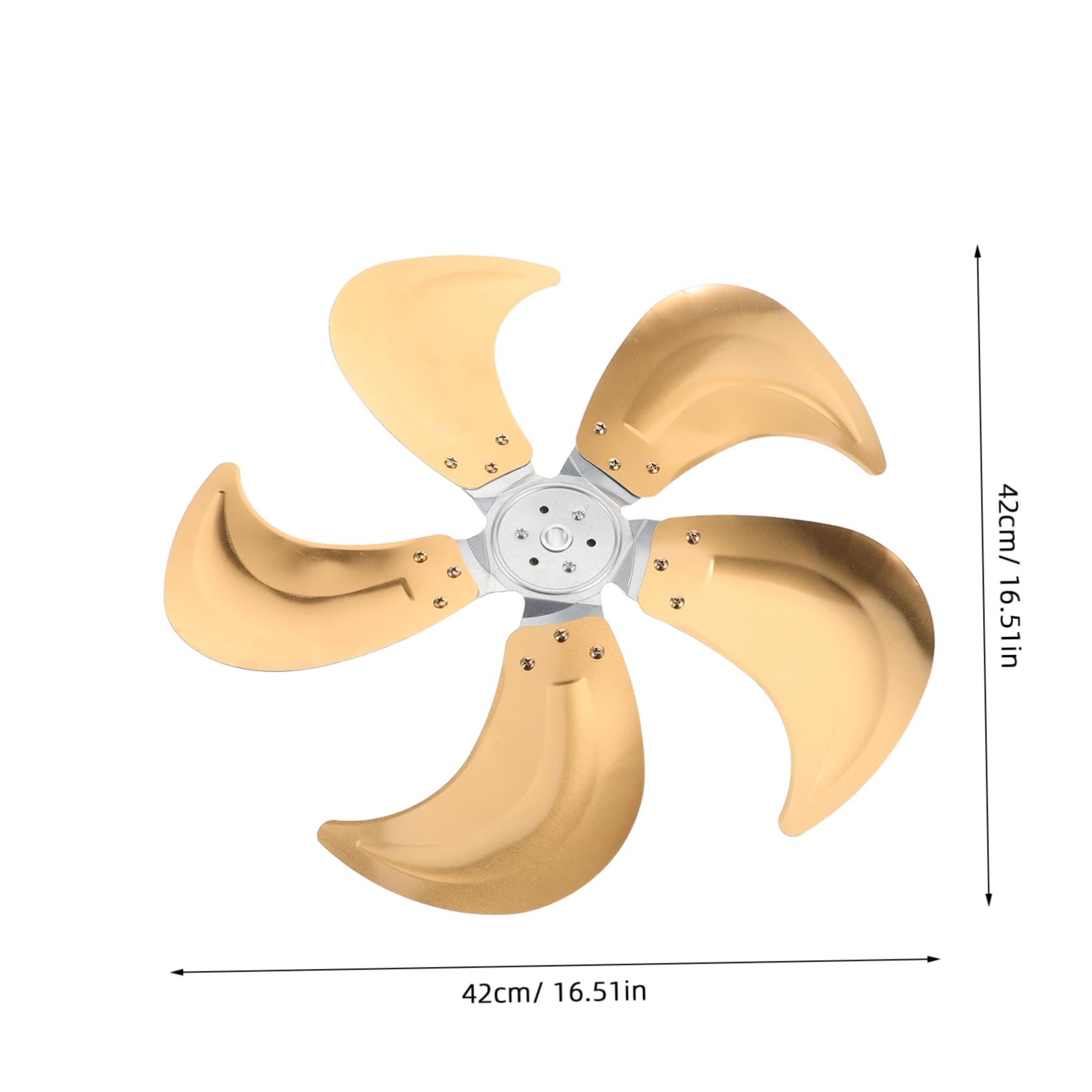 Ventilatore Da Pavimento Industriale 18 Pollici 5 Pale in Alluminio Rame Sostituzione Ventilatore a Piantana Lame Silenziose Per Grandi Spazi Magazzini Fabbriche
