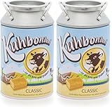 Kuhbonbon Clásico Leche Lata Caramelos Suaves 200 g (Paquete de 2)