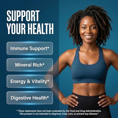 Clean Nutraceuticals Sea Moss Black Seed Oil Ashwagandha Turmeric Bladderwrack Burdock & Vitamin C Vitamin D3 with Elderberry Manuka Dandelion Yellow Dock Iodine Chlorophyll ACV - Image 3