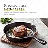 Lodge Seasoned Cast Iron Skillet - PFAS-Free, Non-Toxic Cookware - Use with an Oven, Stove, Grill, or Campfire - Naturally Non-Stick & Oven Safe - 6.5 Inches #5