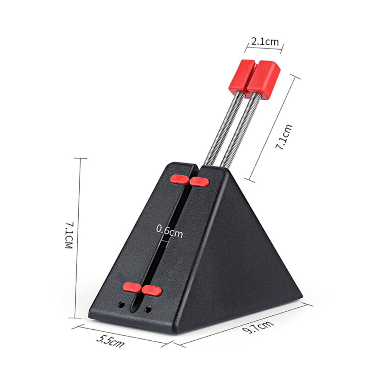 CIYODO Gaming Mouse Cord Management Fixer White Gaming Mouse Cord Clip for Desktop