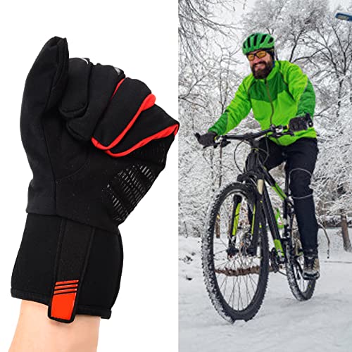 Gants de cyclisme d'hiver XL imperméables et coupe-vent - 3