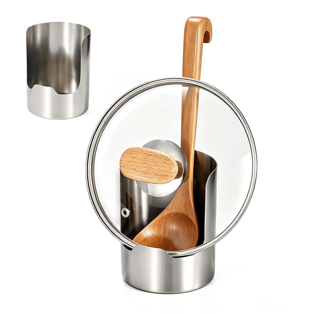 Multifunctional Kitchen Utensil Holder, Stainless Steel Utensil Organizer,2