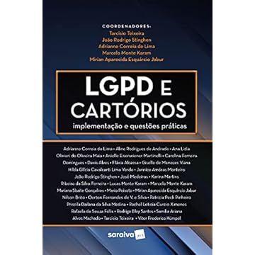 Capa do livro LGPD nos cartórios: Implementação e questões práticas - 1ª edição 2021