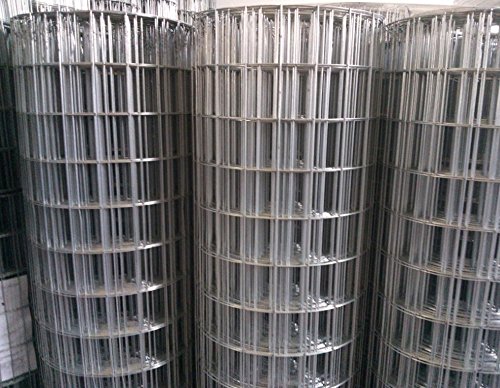 ITALFROM Rotolo 25mt Recinzione Rete Metallica Zincata Maglia:mm75X50 Diametro Filo:mm1,8 Altezza Rete: 175 cm cod.2225
