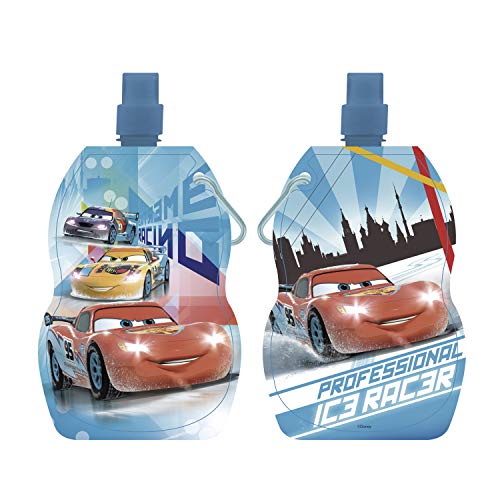 Preisvergleich Produktbild Arditex WD8559 Trinkflasche, faltbar Cars 22 x 12 cm Blau