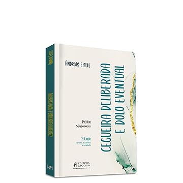 Capa do livro Cegueira Deliberada e Dolo Eventual (2023)