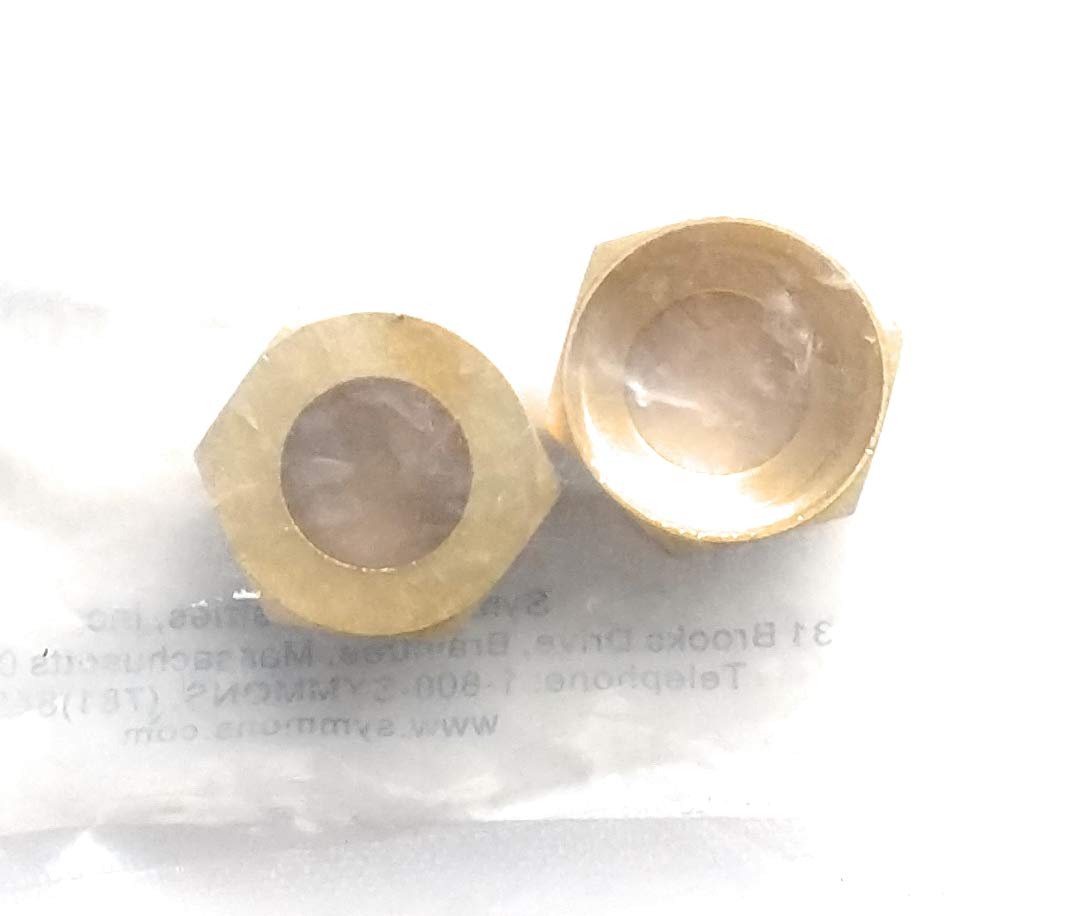 Symmons L-42 Nut, Bagged (2), Brass