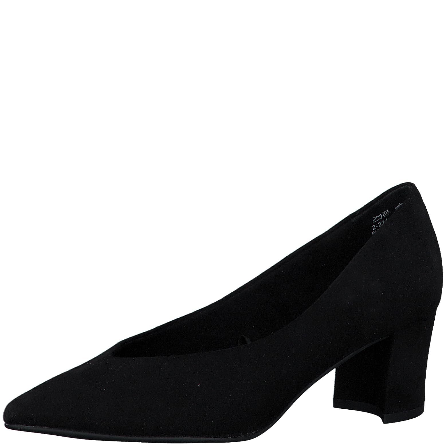 MARCO TOZZI Women's 2-22416-41 Pumps, Black, 6.5