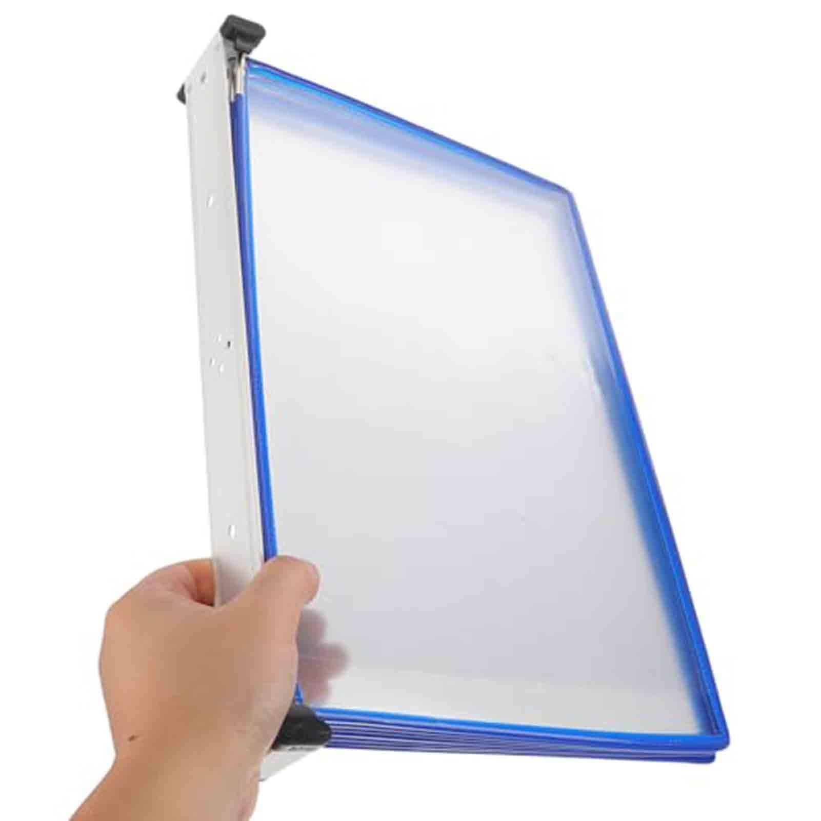 Con 10 bolsillos expositores, portadocumentos for archivos