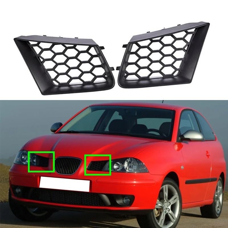 Grille de calandre avant pour Seat Ibiza Typ 6L 2002-2009 pare-chocs