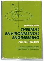 Thermal Environmental Engineering 0139147217 Book Cover