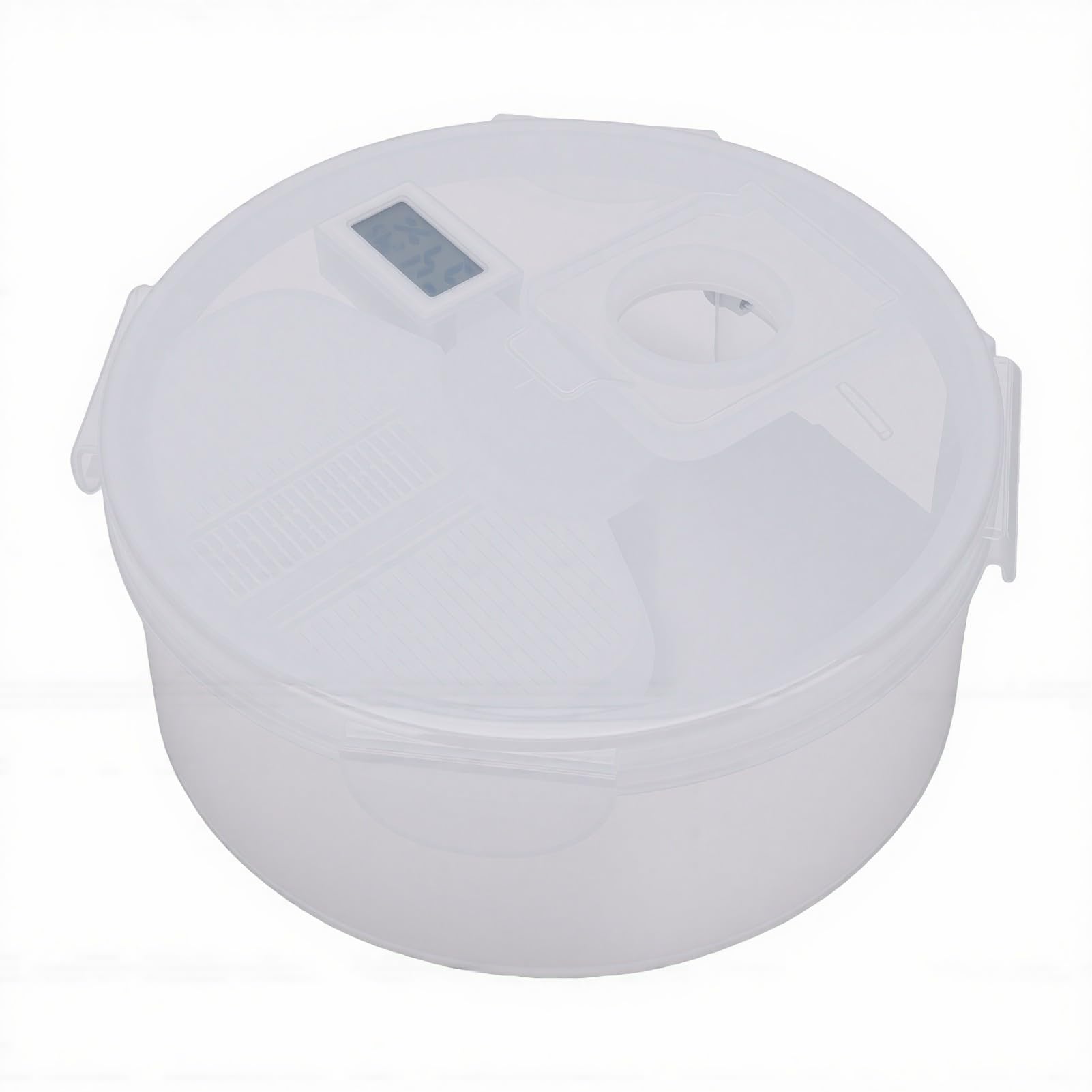 Pudełko do przechowywania włókien Mavaol 3D z monitorem wilgotności Uniwersalne, montowane z boku, uszczelnione suche pudełko na szpulę 1 KG PLA ABS PETG Filament do druku 3D