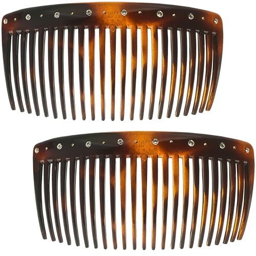 Camila Paris AD66S Hair Side Comb 4" Large French Twist Hair Combs Clips