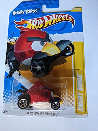 Angry Birds Red Bird Hot Wheels 1:64 Escala miniatura 5