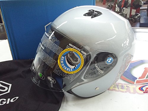 602898m04f casco piaggio modello xjet grigio
