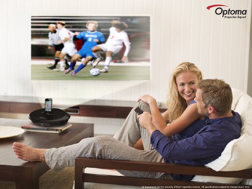 Optoma Neo-I / Dv20A, 50 Lumens, All-In-One Led Gametime Projector (Black) #TOP2