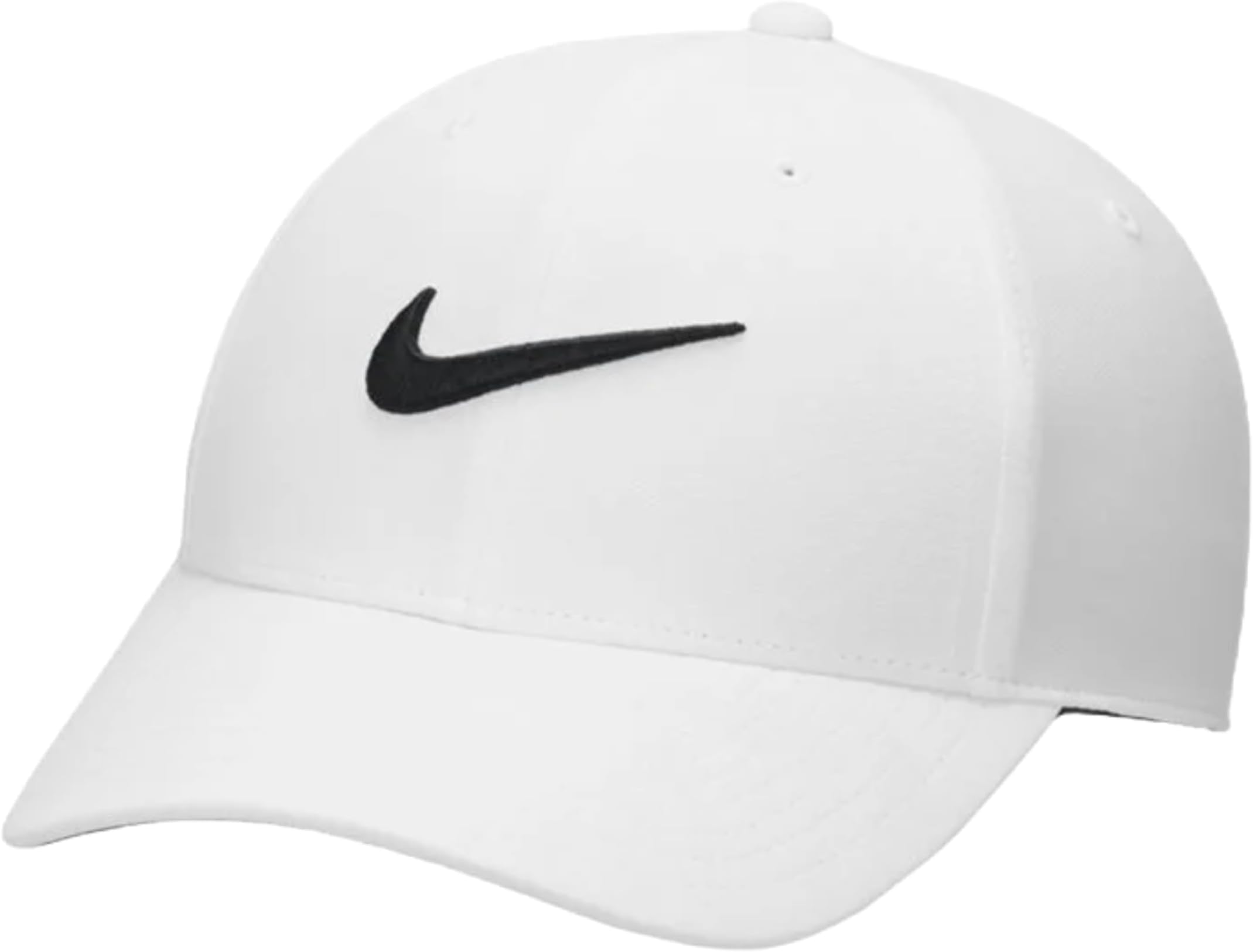 Standard Golf Cap, White, Adjustable