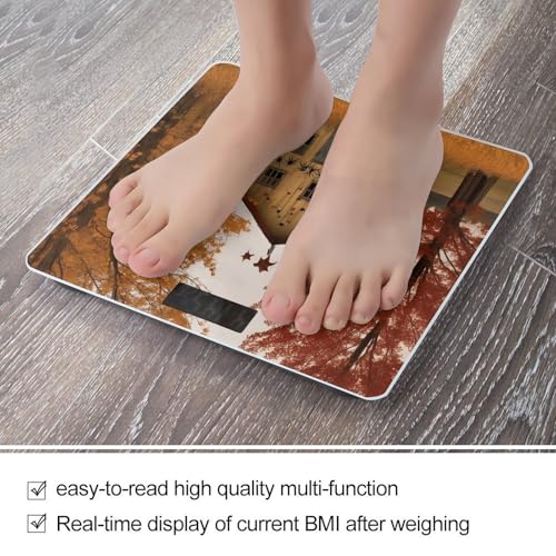 Balanza digital para baño de vidrio templado 400lb miniatura 5