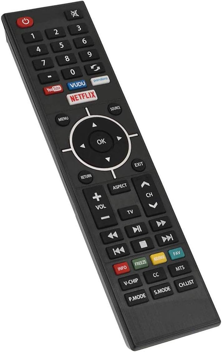 Remote Control Compatible with Westinghouse WE50UB4417 WE55UB4417 WD40FB2530 WE55UDT108 LED Smart UHD 4K TV with Netflix, YouTube, VUDU, Pandora Hotkeys