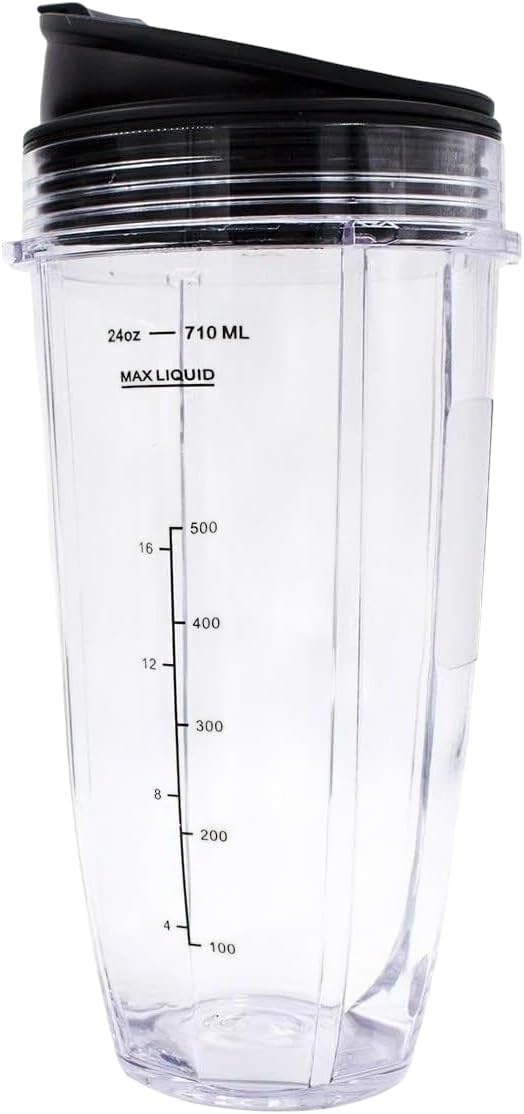 24oz Cup with Lids Compatible with Fits For Nutri Ninja
