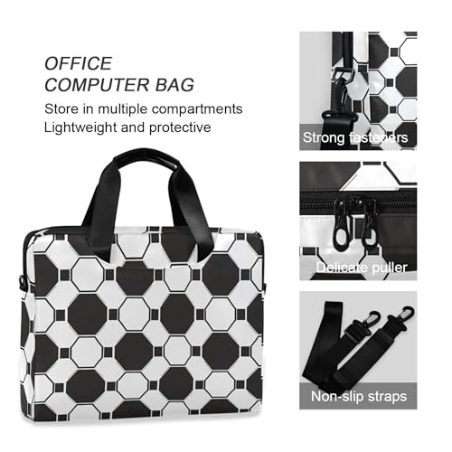 Maletín para laptop con estampado Fútbol ALAZA, 13-15.6 pulg miniatura 5