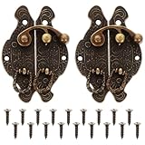 Fermoir de serrure vintage ancien – fabriqué dans un matériau durable et résistant à l'usure, style rétro