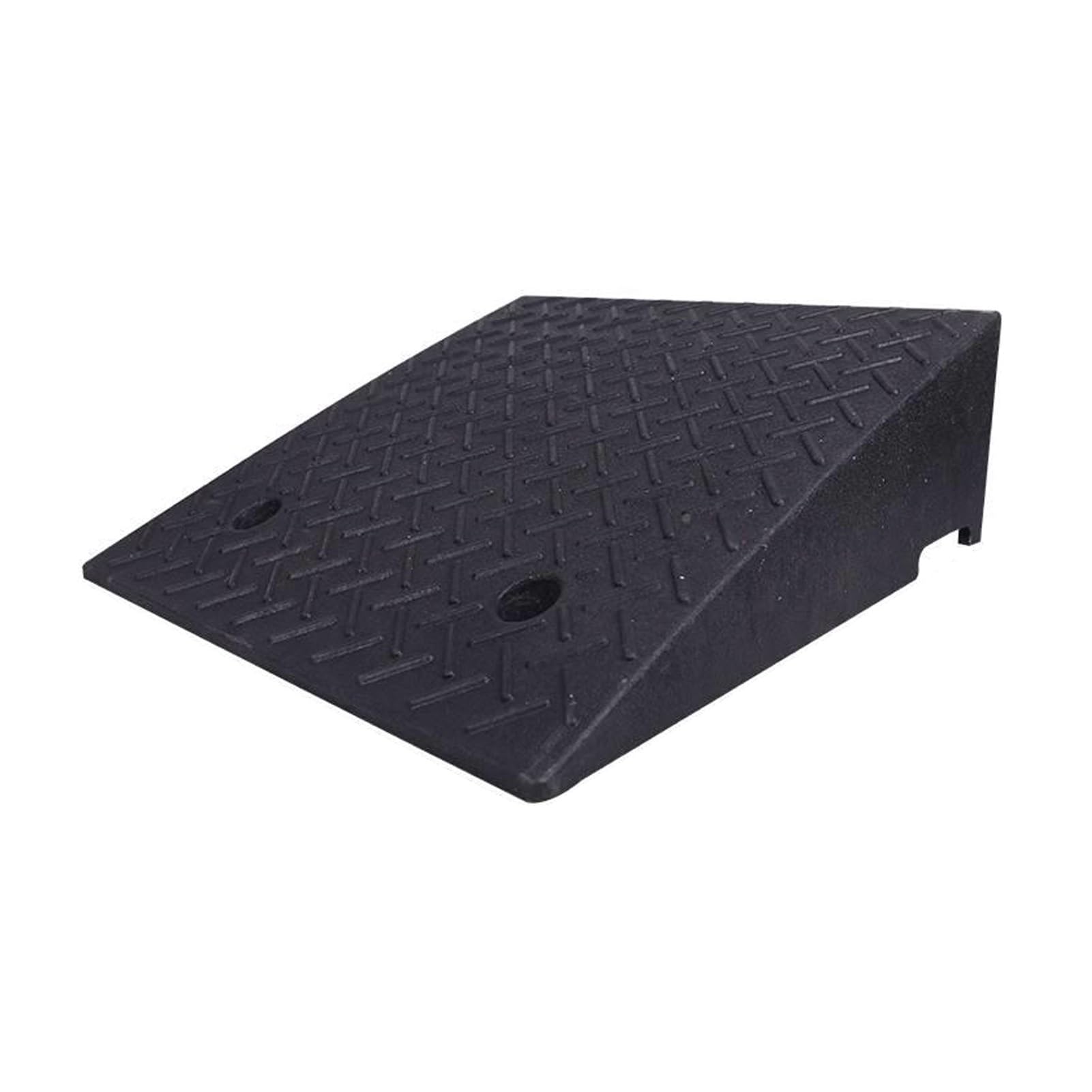 Nilight Rubber Curb Ramps, 7" Rise Height Heavy Duty Rubber Threshold