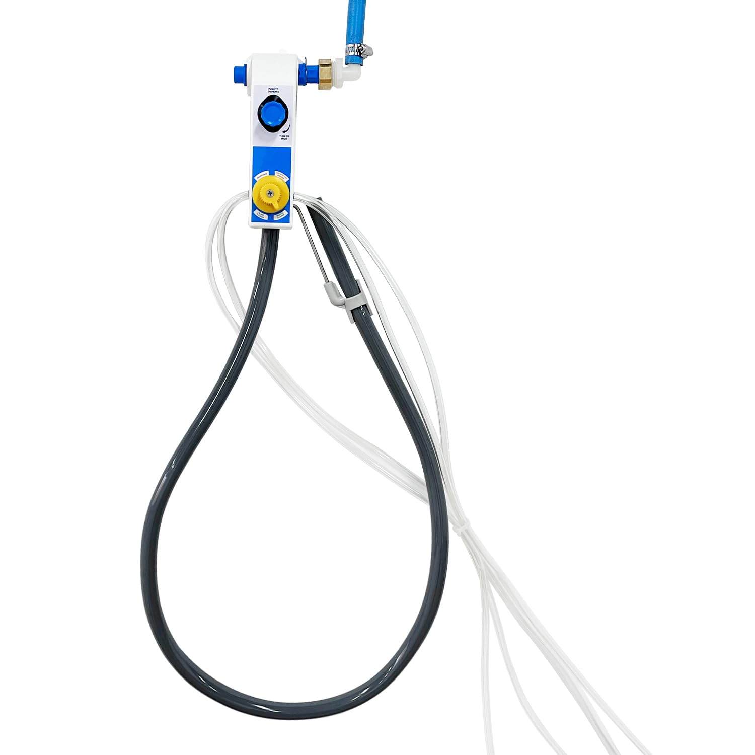 4-Prod Mop Bucket Proportioner, Cleaning Chemical Dilution Dispenser for Application in Hotel, School, Store, Restaurant, Hospital, 8181P