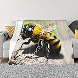 Entretien facile : cette couverture est lavable en machine et facile à entretenir. Ne pas utiliser d'eau de Javel, de repassage ou de nettoyage à sec coûteux.