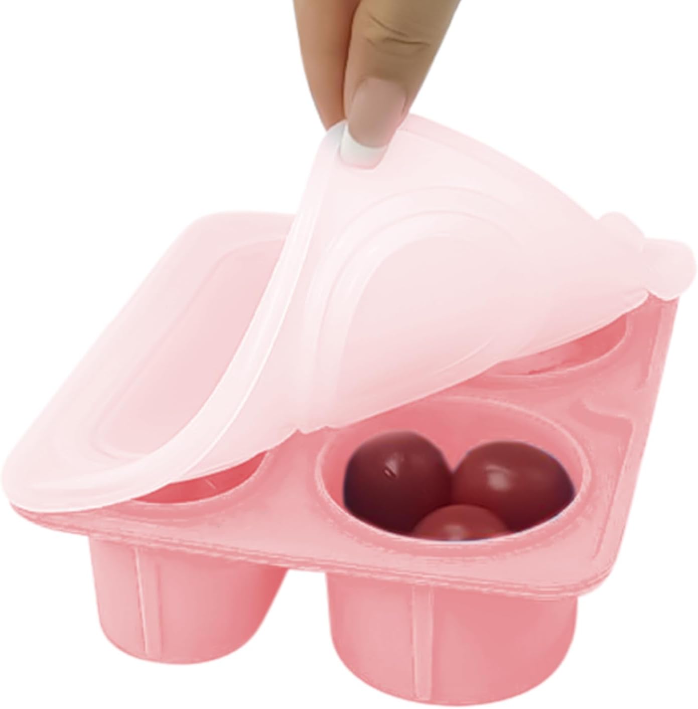 Snack Boxes for Kids,3-Compartment Leakproof - Reusable Snack Containers with Lids,for Candy Chocolate Fruit Dessert Lunch School Office Outdoor Travel Camping Picnic