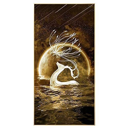 Diamant Peinture Cerf elfe kit complet broderie strass 70x140cm