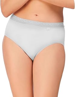 32002 Pack de 6 Bragas Alta Mujer algodón sin Costuras