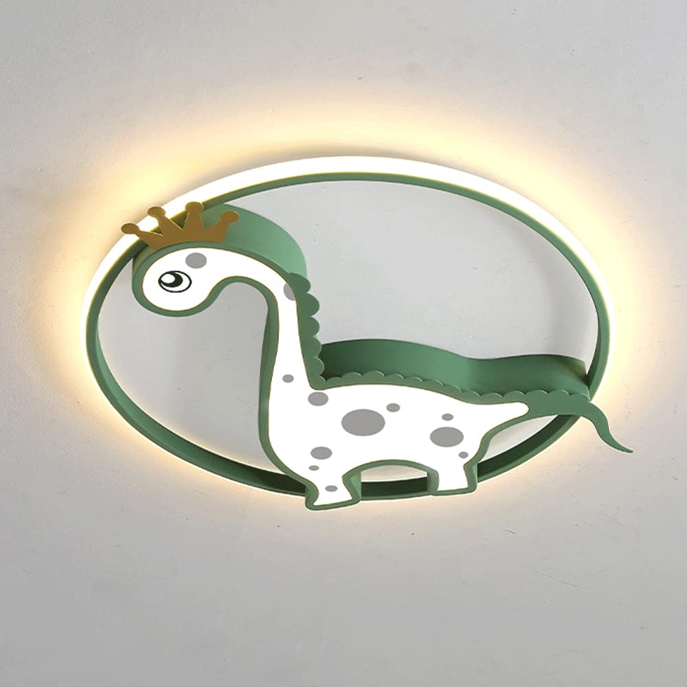 Plafonnier dinosaure LED anti fatigue oculaire pour chambre garçon