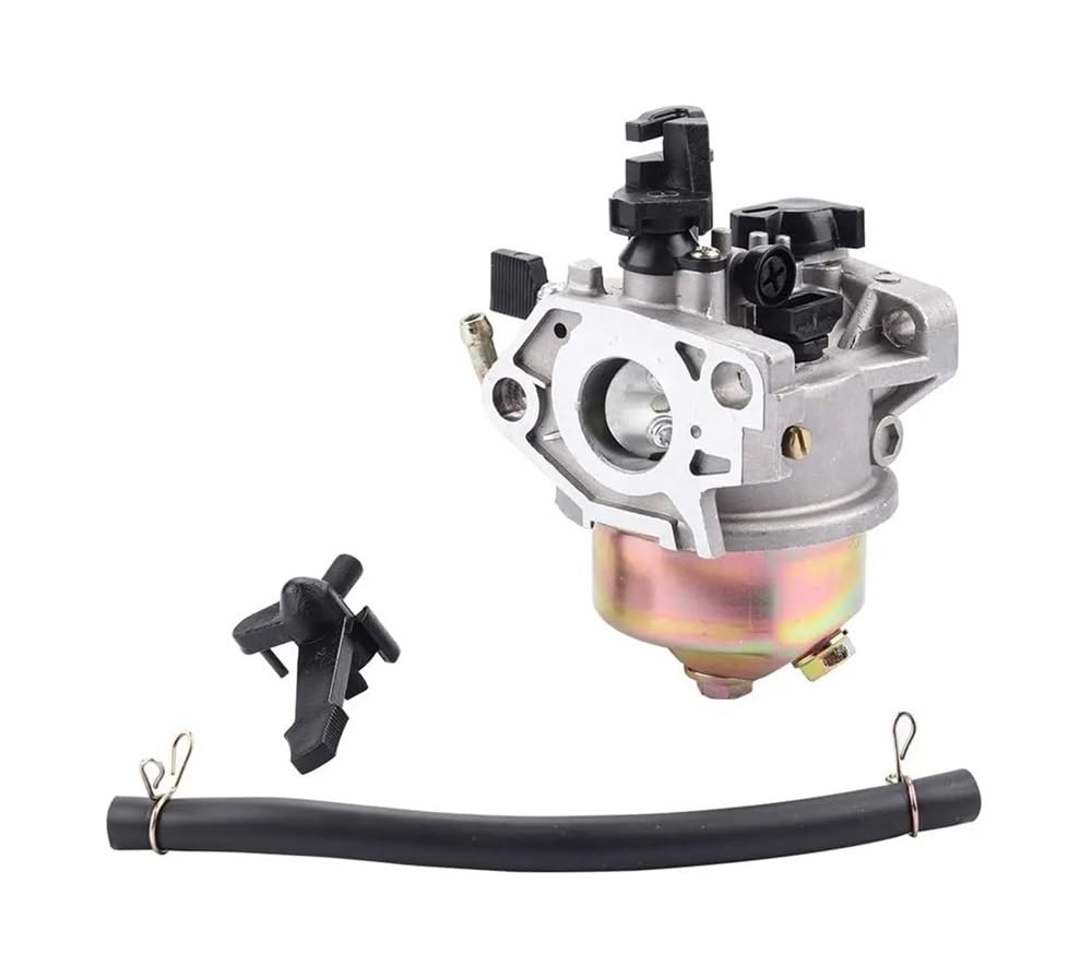 Filtre à air de carburateur pour moteurs GX240 et GX270 8HP 9HP avec conduite de carburant gris