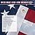 American Flag 3x5 Ft Indestructible Outdoor, Long Lasting, Heavy Duty, TearProof Polyester, Fade Resistant, High Wind US Outside Flags with Embroidered Stars, Sewn Stripes, Brass Grommets
