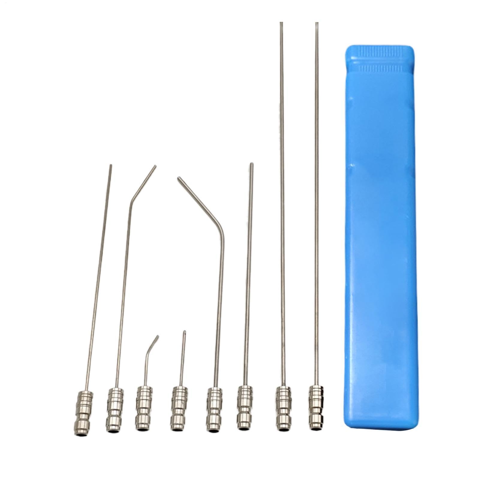 Boquillas Para Hidrolimpiadora Kit Puntas De Aguja Limpiadoras Para Grietas