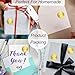 Yeachlaing 1.5 Inch Thank You Stickers, 480 White Script on Gold Foil Stickers for Small Business, Self-Adhesive & Waterproof