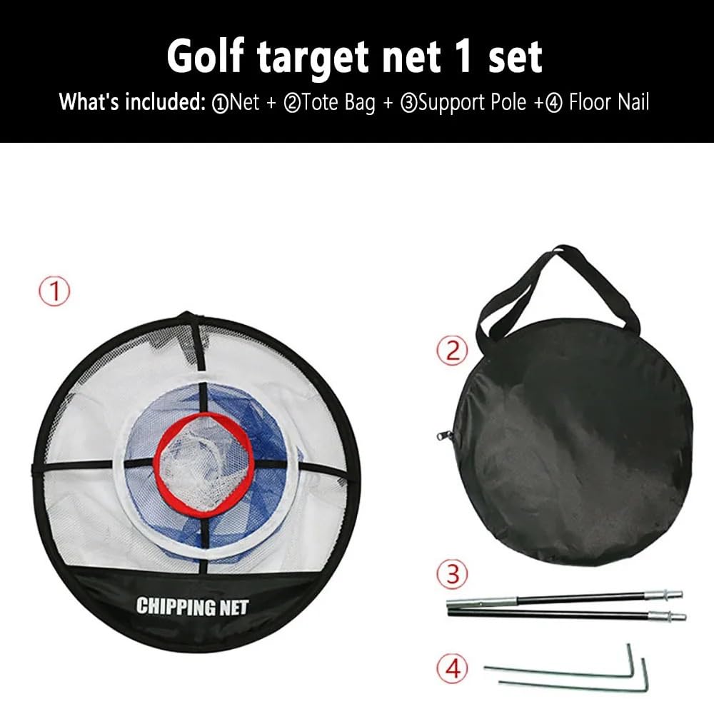 Golfnetz, Camping-Golf-Zielnetz, Genauigkeit, Übungs-Golf-Trainingszubehör