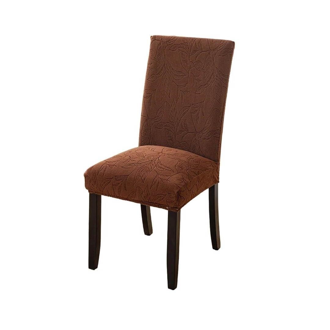 NMVAWIPT 2-Pack Elastic Dining Chair Covers - Universal Fit, Stain-Resistant, Stylish Slipcovers For Home & Kitchen Use(1#)