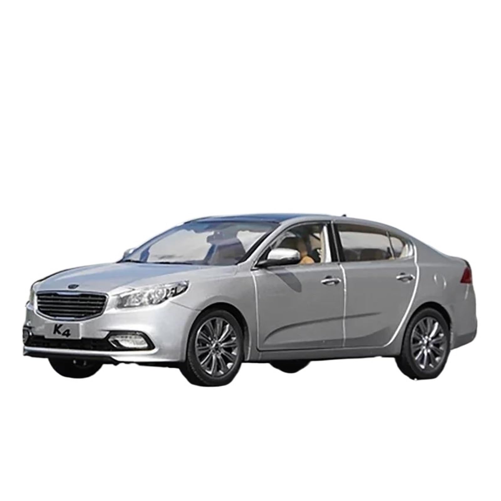 Metallo Scala Replica 1 18 per Kia K4 pressofuso in lega modello di auto simulazione collezione arredamento casa Hobby Veicoli Giochi Set