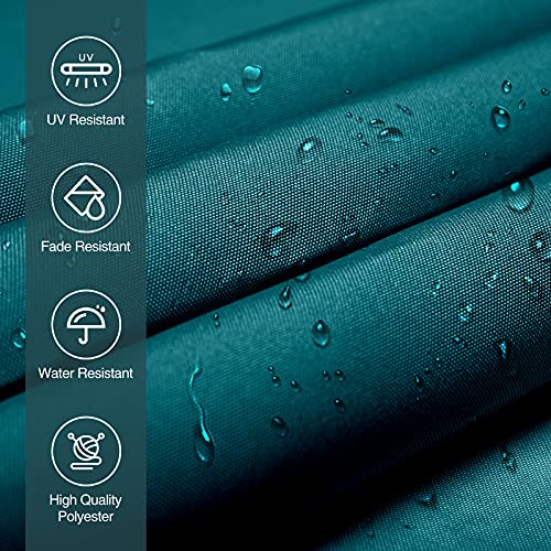 Yusing 8’X6.7’ Retractable Patio Awning, Aluminum Patio Covers For Shade And Rain, Outdoor Shelter For Deck With Manual Crank Handle（Green） #TOP2