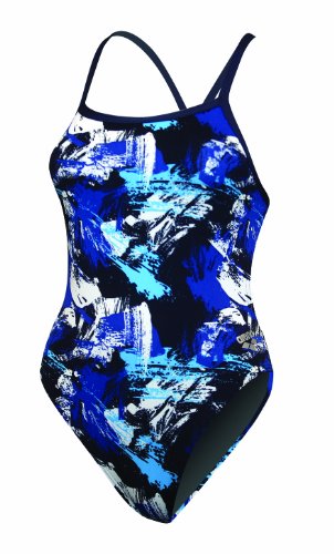 Arena Malaki High FL Femme - Maillot de bain de natation une pièce noir