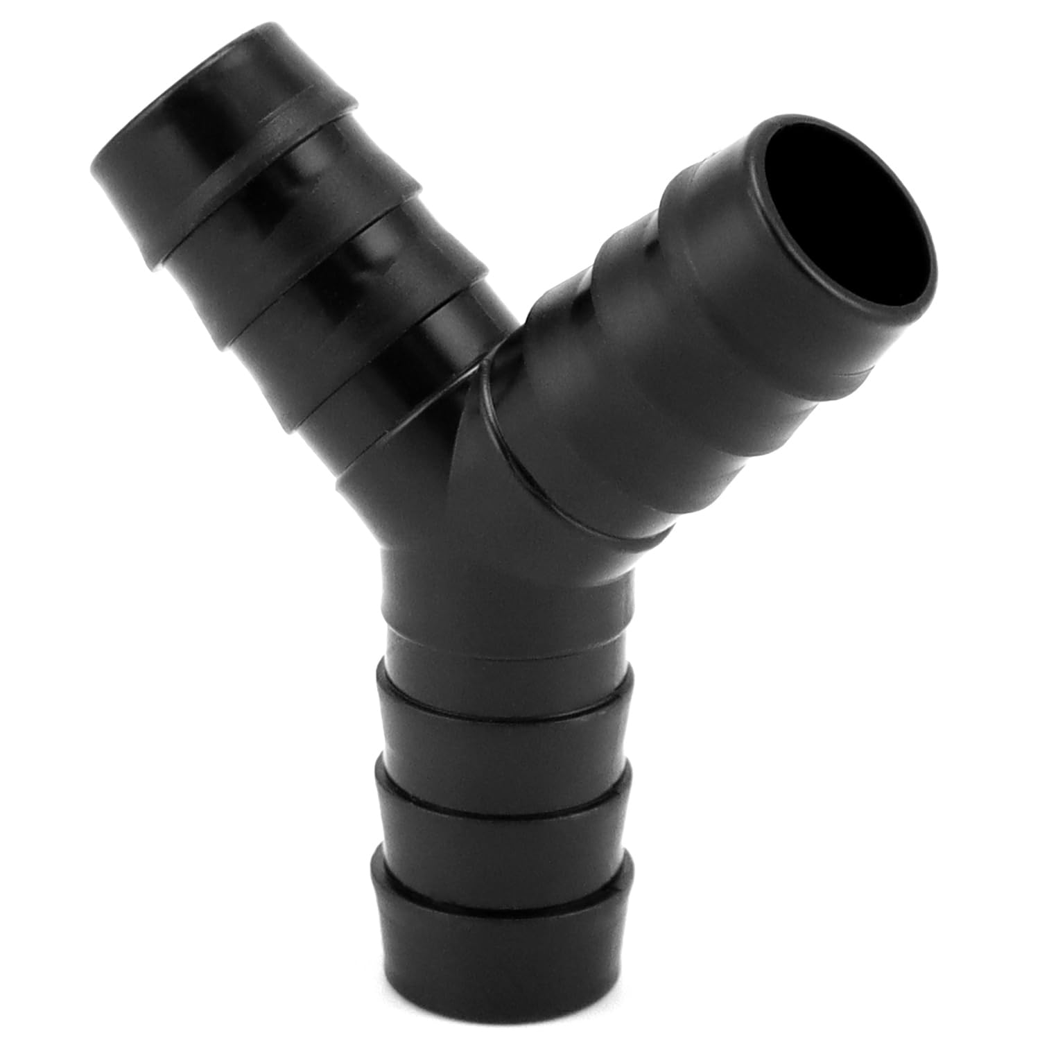 QWORK® 2-drożne złącze Y, adapter odpływowy do pralki z 3 zaciskami węża